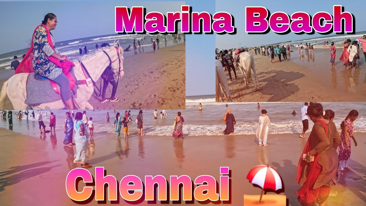 Marina Beach Chennai ||South India ka Famous Marina Beach Tamilnadu ||