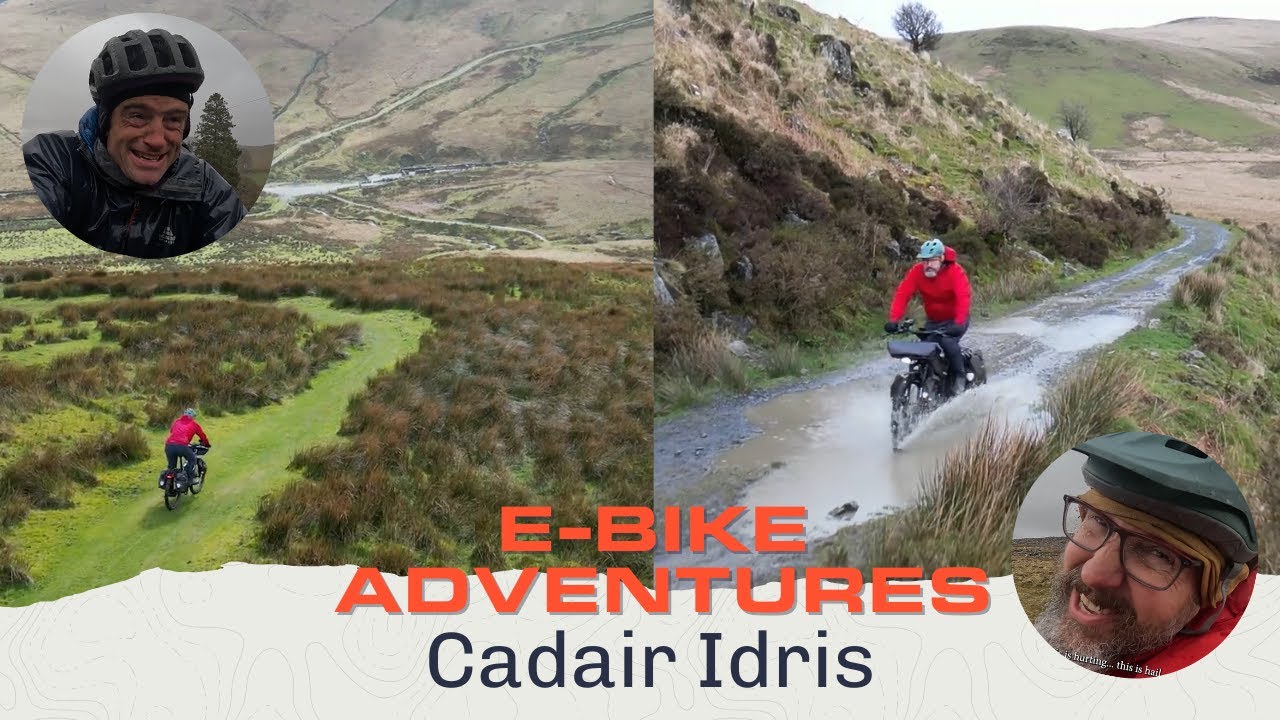 Hailstorm Challenge: Dan and Rufus Tackle Cadair Idris on Riese & Muller Bikes (and FAIL!)