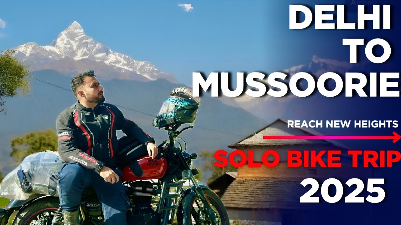 Delhi to Mussoorie solo trip || delhi to Mussoorie road trip with my bike || meteor mileage ?
