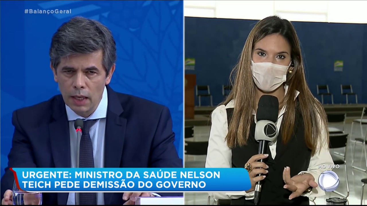 Ministro da Sa&uacute;de Nelson Teich pede demiss&atilde;o do governo