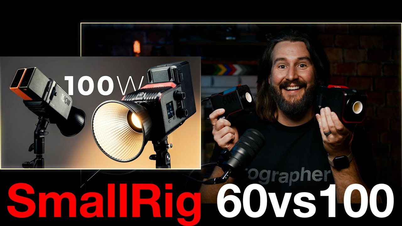 Battle of the Tiny Lights - SmallRig RC 60B vs RC 100B