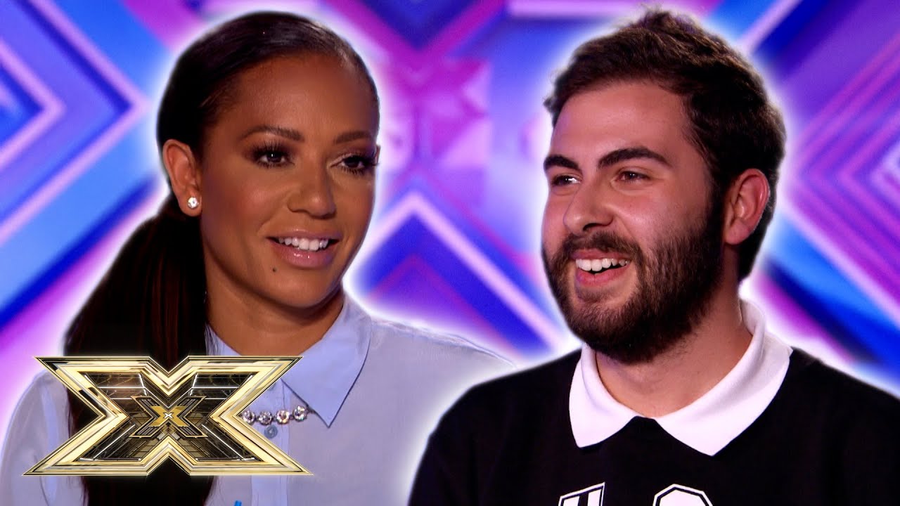 Andrea Faustini is Mel B's BIGGEST FAN! | The X Factor Auditions