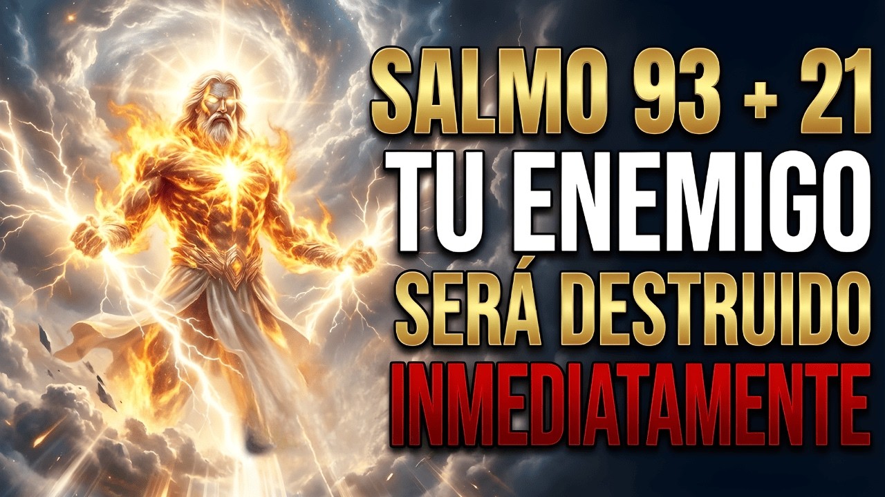 SALMO 91 + 23 + 109: DIOS LEVANTA SU ESCUDO, ROMPE ATADURAS Y CONFUNDE TODO ATAQUE DEL ENEMIGO