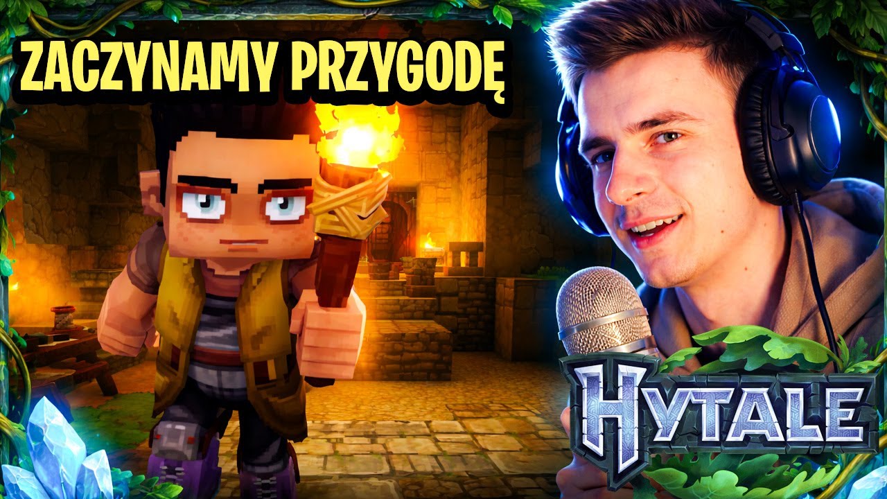 PREMIEROWY ODCINEK z HYTALE (GRA KTÓRA PODBIJE MINECRAFTA)?  [1] - HYTALE POLSKA