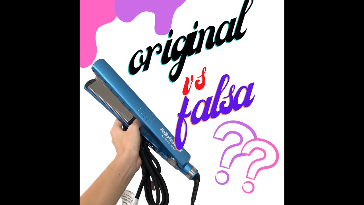 Aprende a diferenciar una plancha Babyliss Original vs Falsa 2022