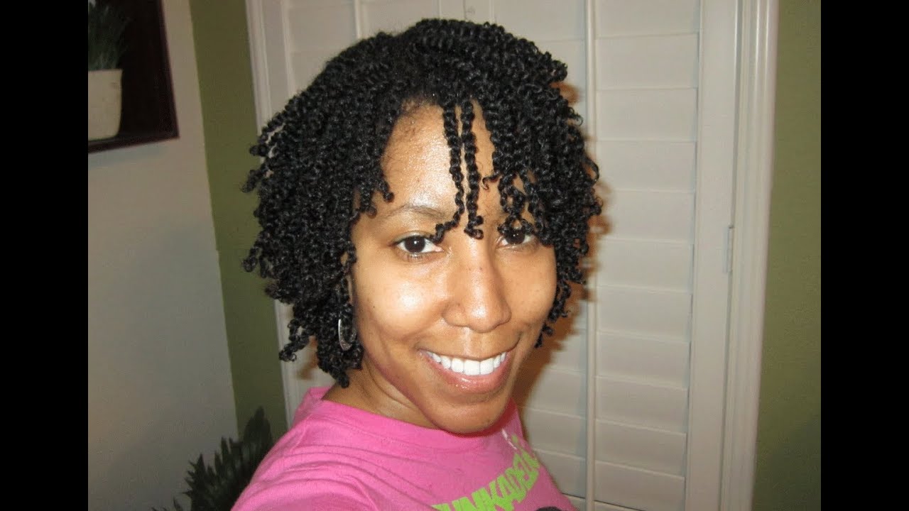 Long-Lasting Twist Out Natural Hair