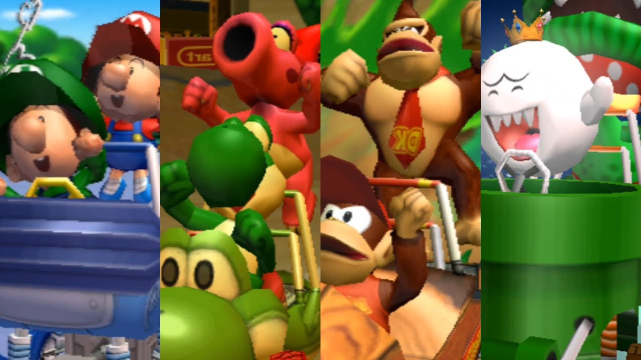 Mario Kart: Double Dash - Mirror Mode Grand Prix (All Cups)