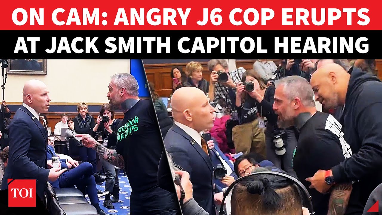 'You Sick Bas*ard': Fanone Curses At Ivan Raiklin At Stormy Jack Smith Hearing; Walks Out