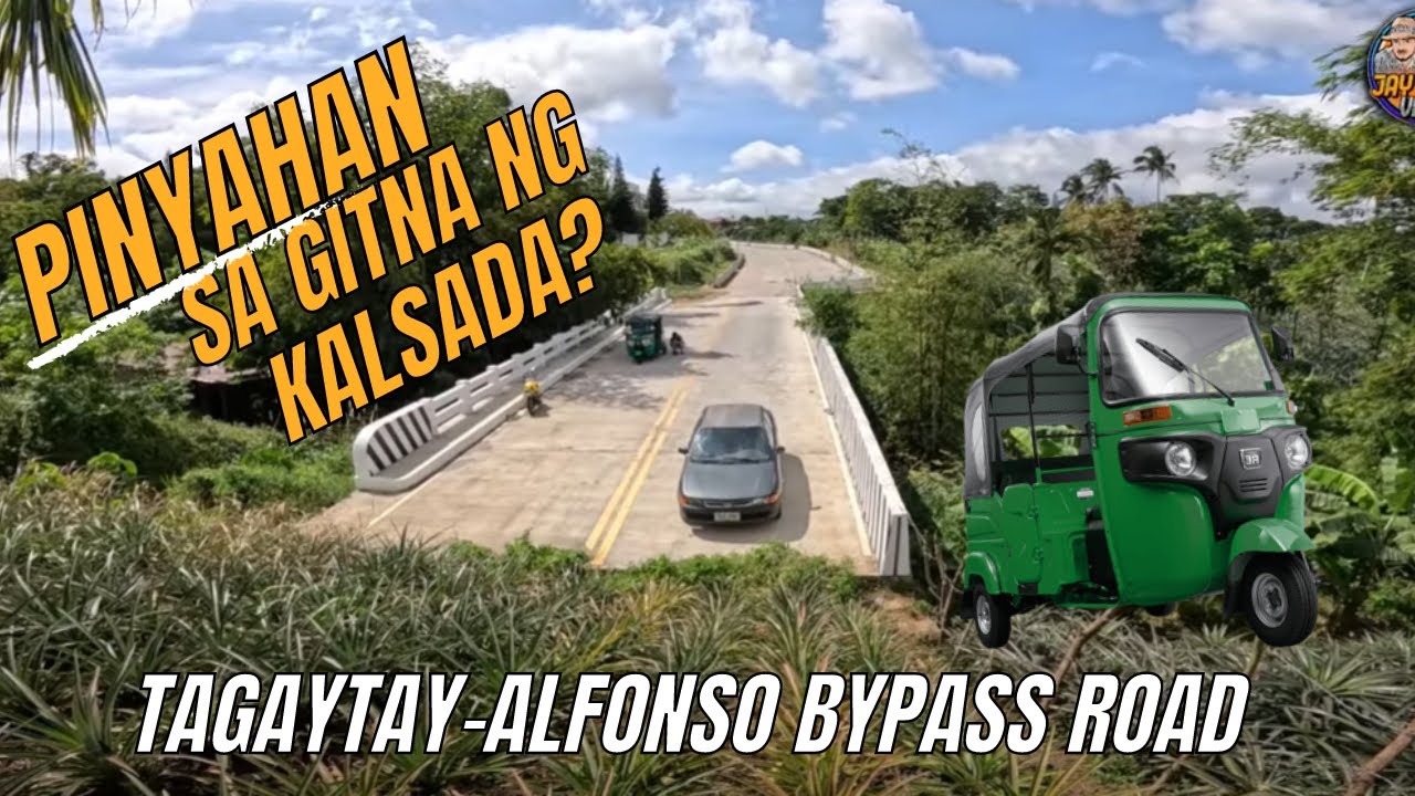 ALFONSO TAGAYTAY BYPASS ROAD(LATEST UPDATE)#threewheeler #tuktuk #bajajre #tagaytay #fyp #roadtrip