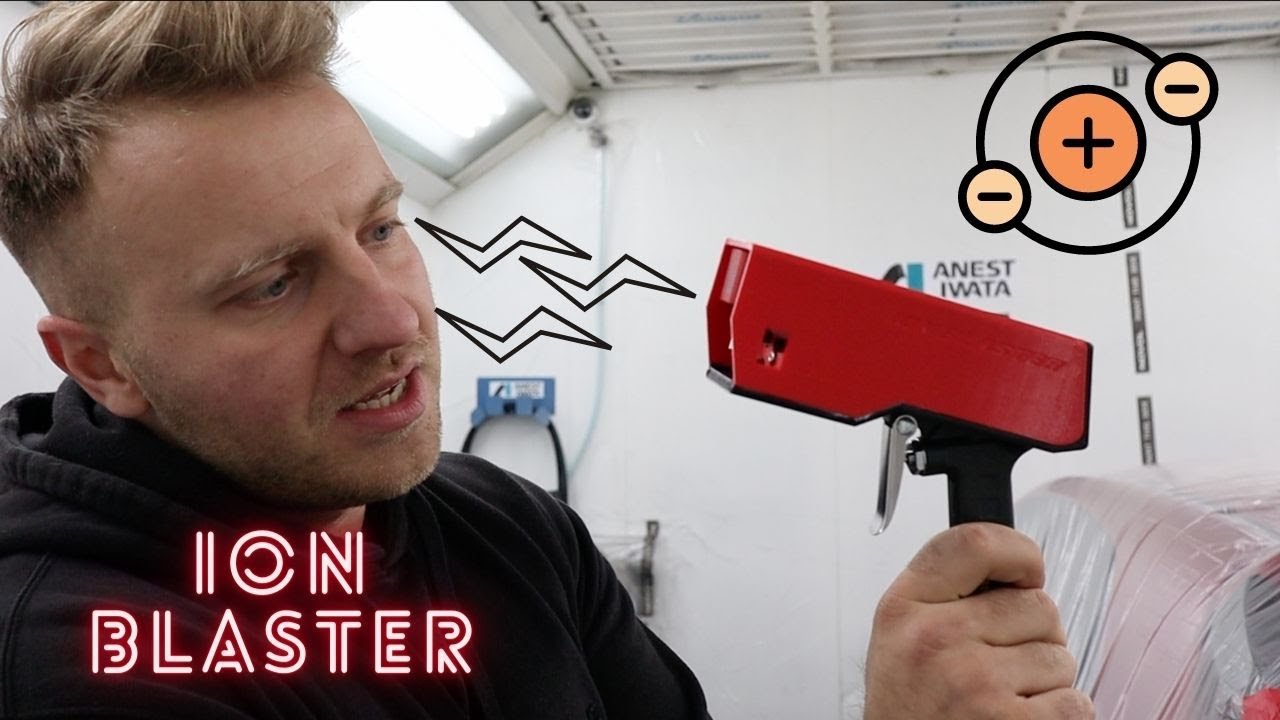 ANTYSTATYKA W LAKIERNICTWIE -  ION BLASTER!