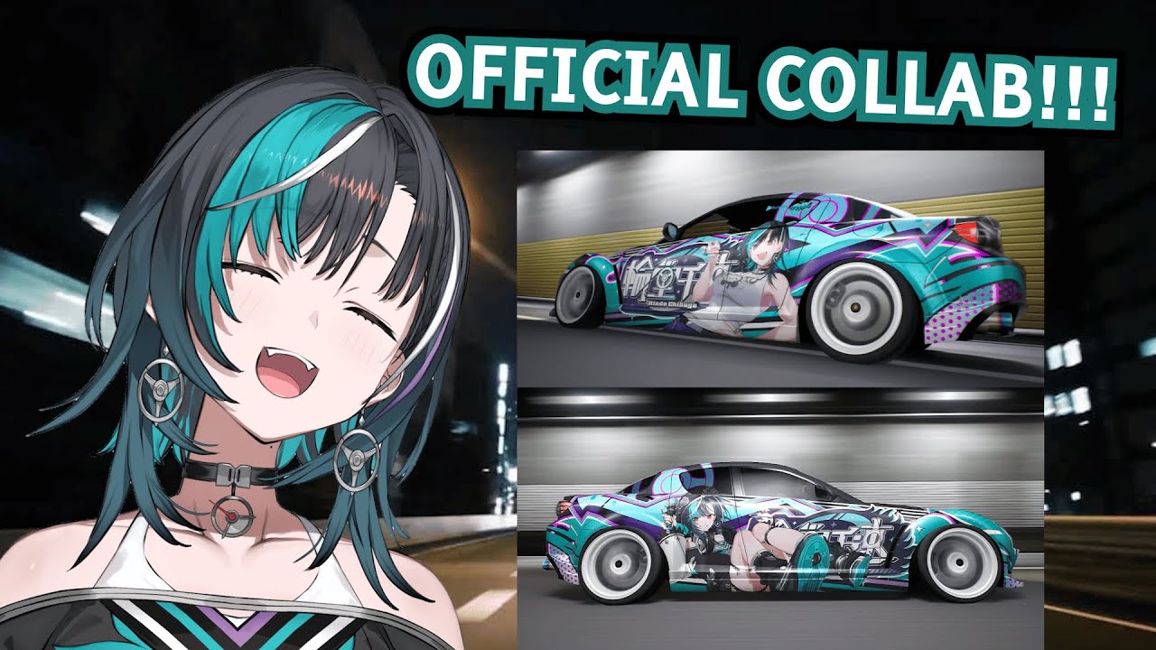 Chihaya Got An Official Collab With Tokyo Xtreme Racer! (JP + ENG Subs)