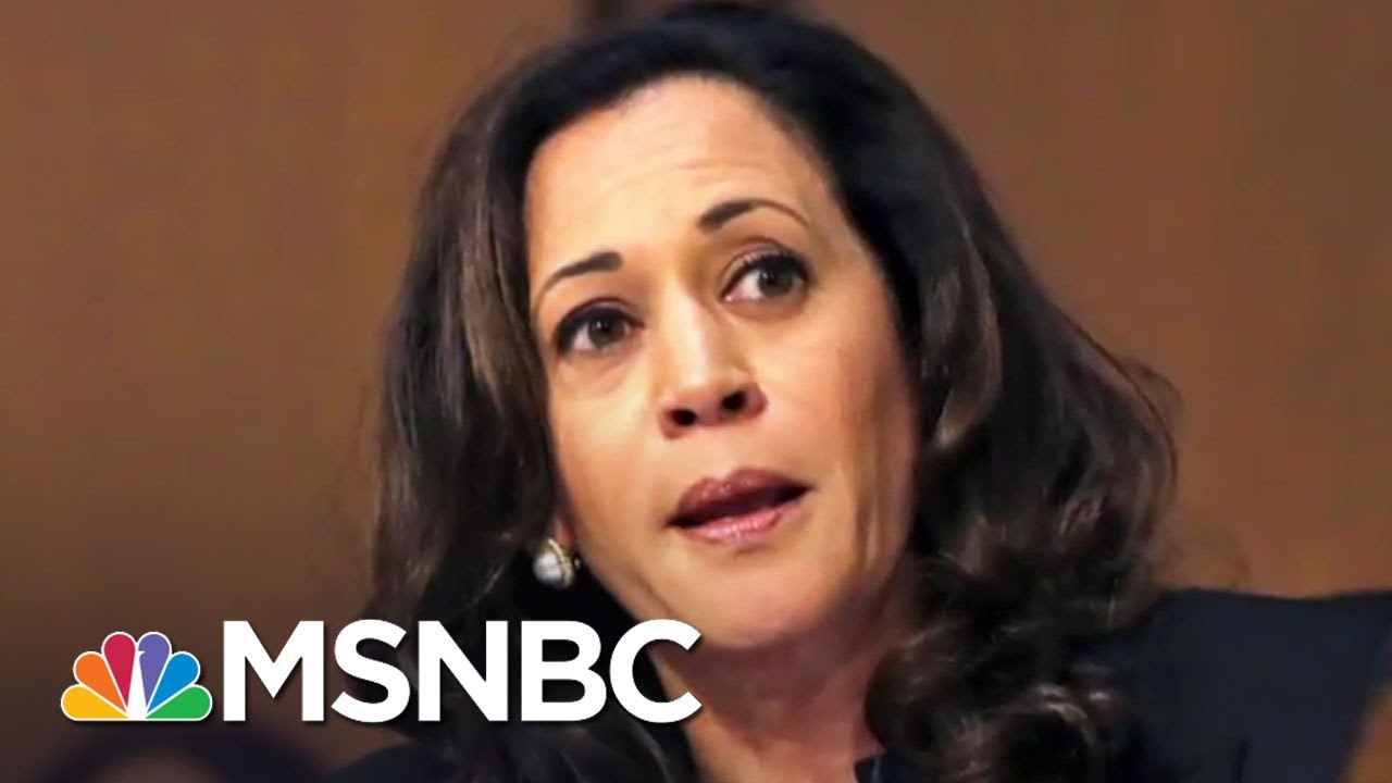 Sen. Kamala Harris Reacts To Scolding By GOP Senators | The 11th Hour | MSNBC