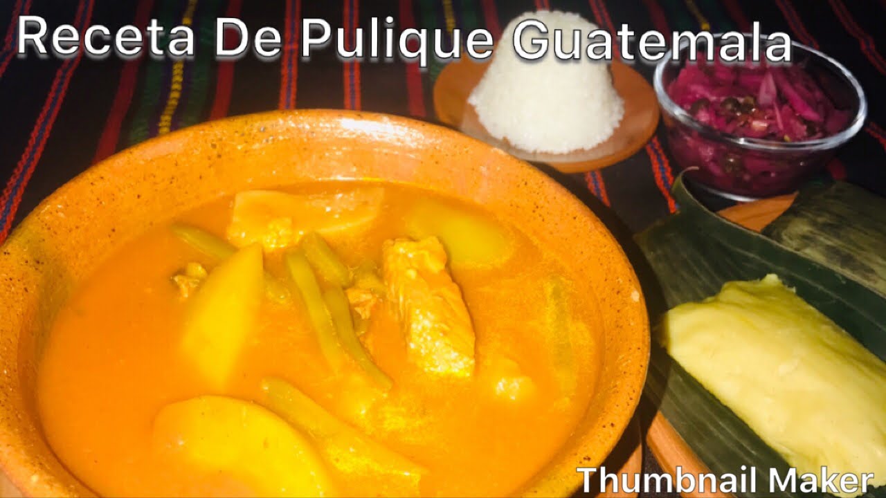 Receta De Pulique Guatemala