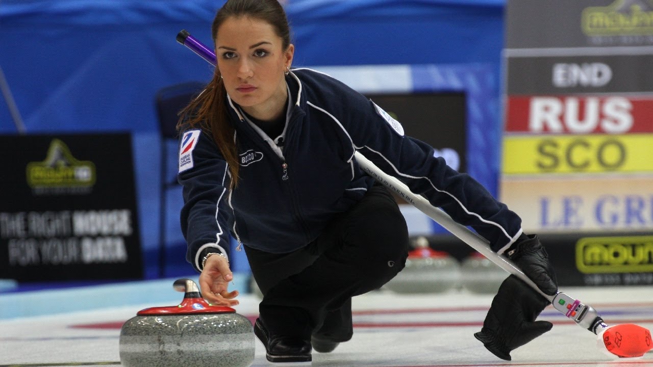 CURLING: RUS-SWE Euro Chps 2013 - Women Draw 3