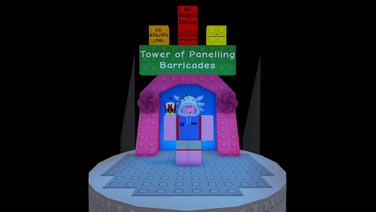 My First Extreme Tower Completion! (Tower of Panelling Barricades)