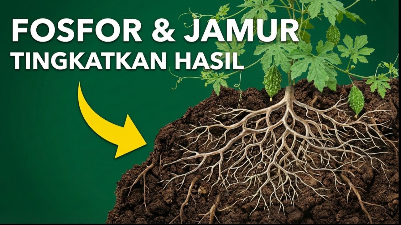 Meningkatkan Hasil Tanaman dengan RAHASIA Pupuk Posfor dan Mikoriza