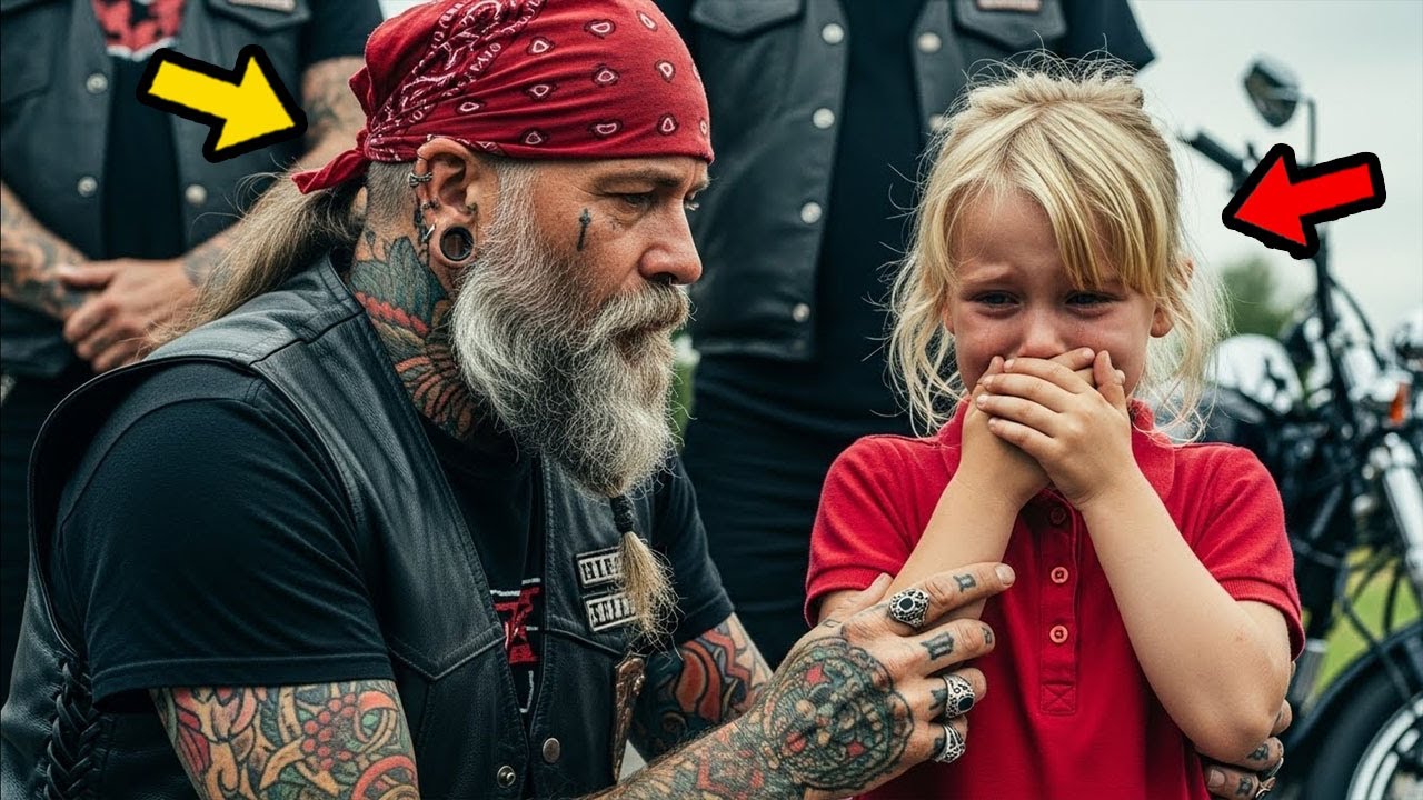 Kleines Mädchen sagte den Hells Angels Er hat mich wieder gefunden!  Was sie als Nächstes taten, sch