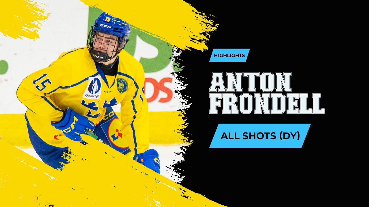 124 Shot Attempts by ANTON FRONDELL (Even Strength Only - Since January 2025)