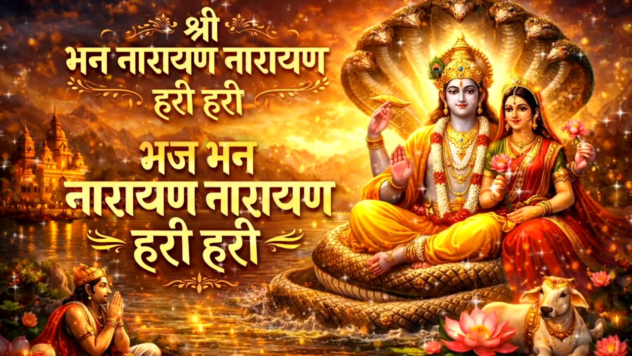 🕉️ भज मन नारायण नारायण – मन को शांति देने वाला भजन 🕉️ #trending#kirshanabhajan #viralvideo#longvideo