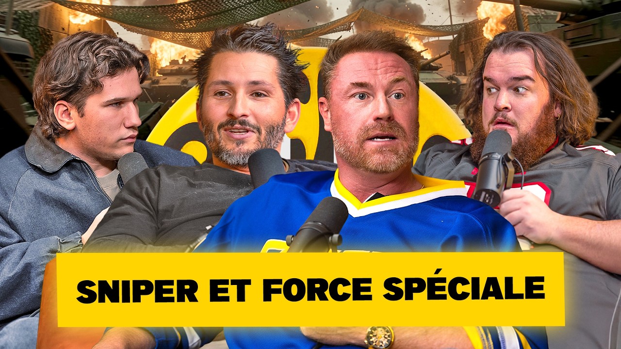 La GUERRE frappe à nos portes !? Le meilleure sniper au monde & un vétéran sur ICE et l’Ukraine!