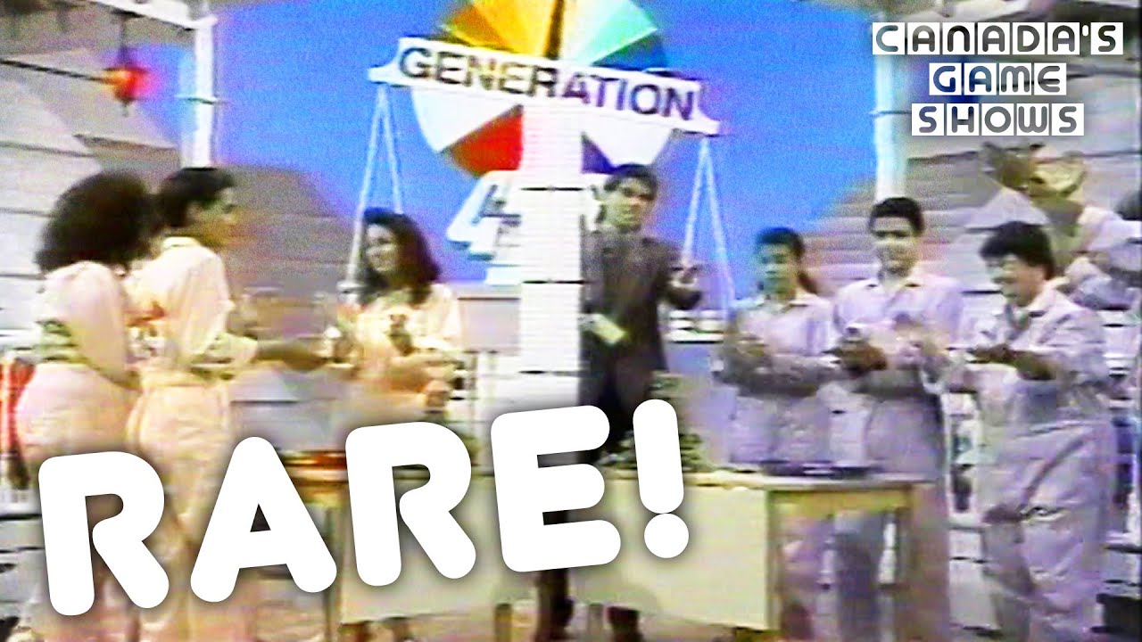 RARE: YTV's Generation Gap - Not Seen Since 1989! Full Game Show Episode