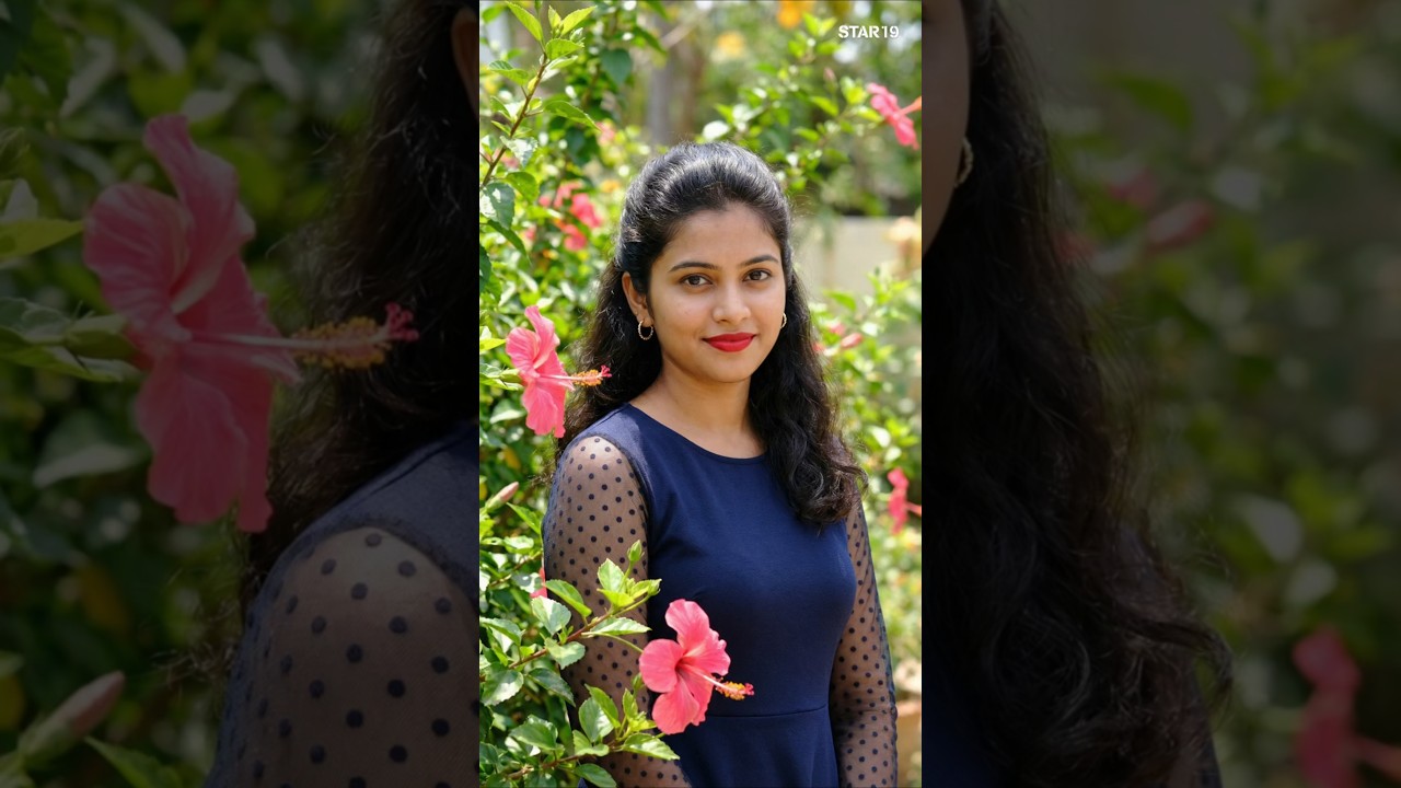 Garden Beauty Look | Natural Girl Portrait | Cinematic Photography | @starnineteen