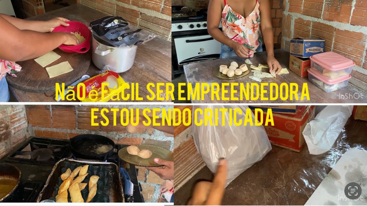 NÃO É FÁCIL SER EMPREENDEDORA ESTOU SENDO CRITICADA 