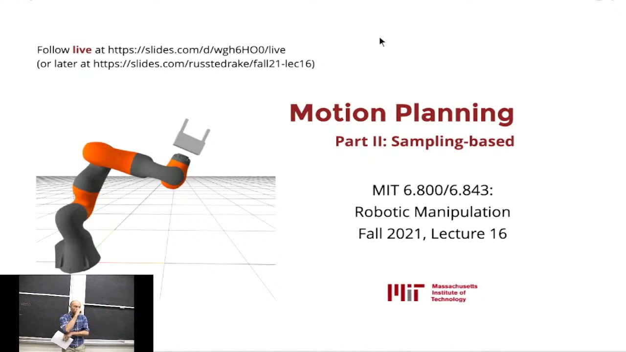 Lecture 16: MIT 6.800/6.843 Robotics Manipulation (Fall 2021) | 