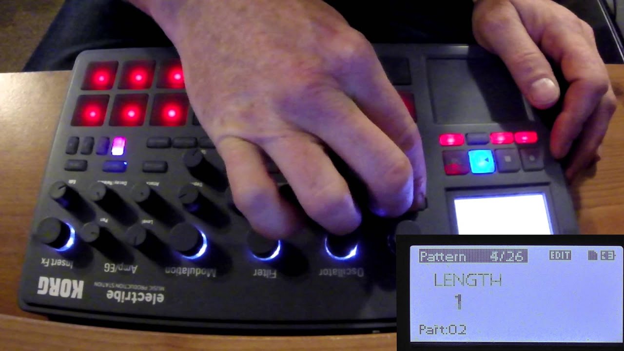 Korg Electribe 2 Programming Techno from scratch