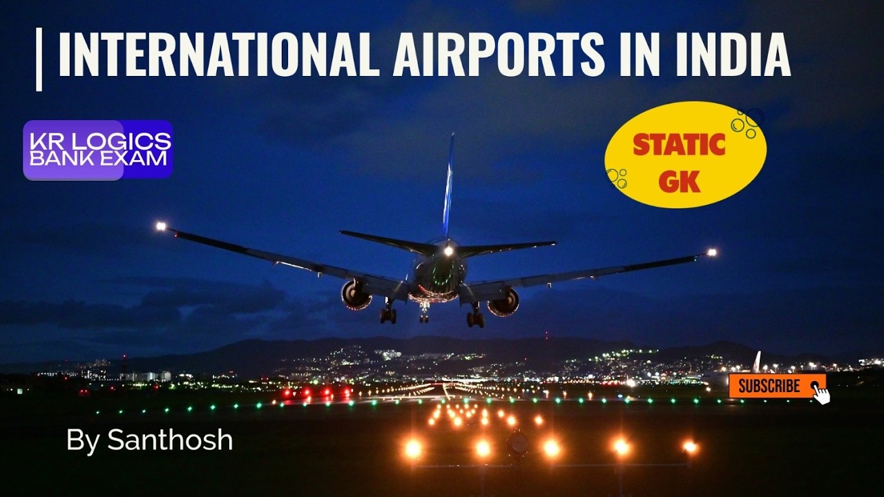 Top GK: International Airports in India | State Wise List | Exam Special