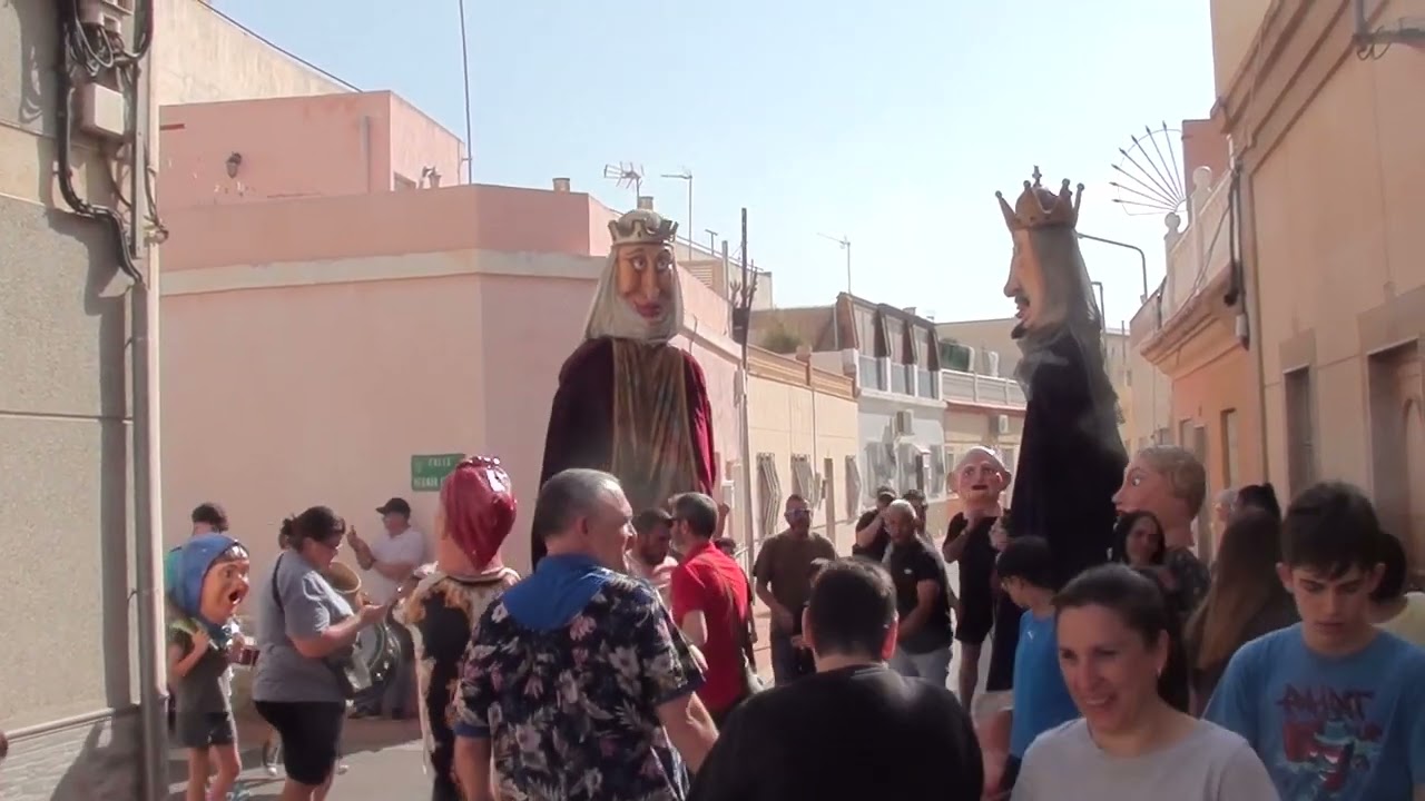Cabezudos del sábado - Fiestas Huércal de Almería 2025