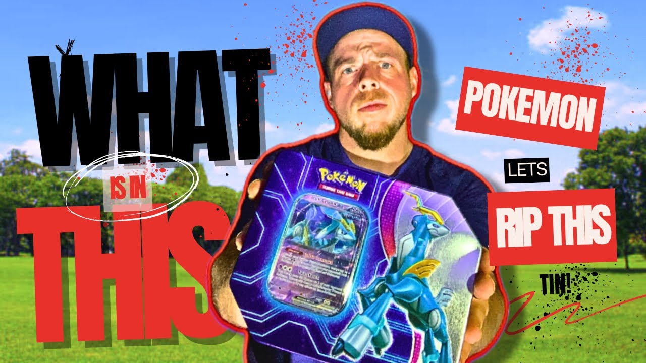 Opening Paradox Destinies Iron Crown Pok&eacute;mon Card Tin!