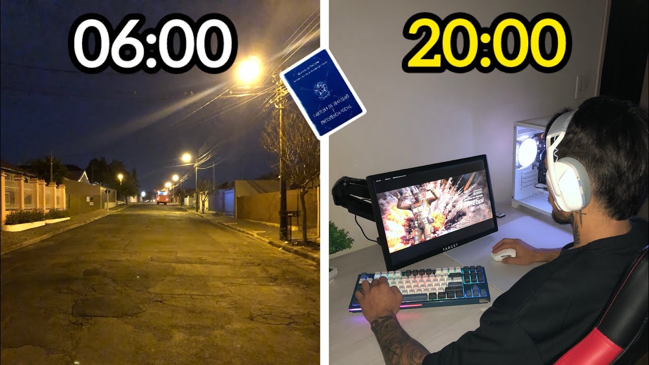 Um dia na Vida de um Gamer Casado e que Trabalha lll (Novo Emprego)