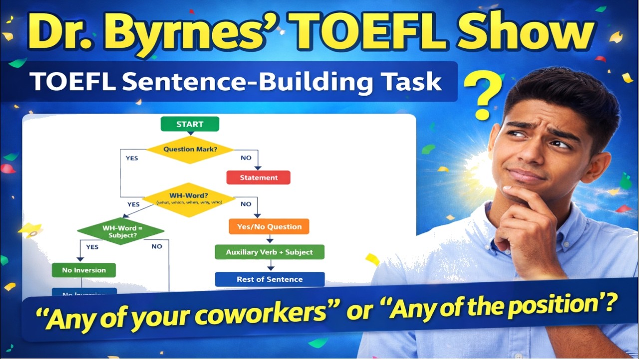 Построение предложений на TOEFL стало проще!