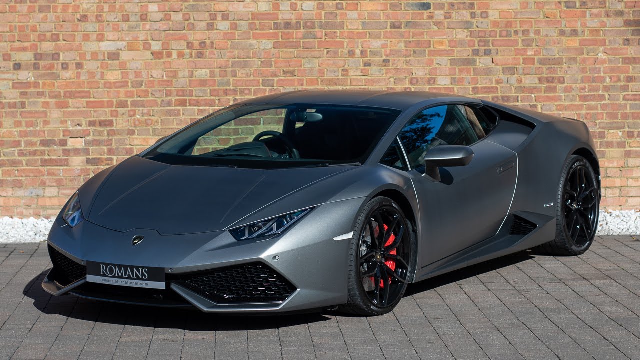 2015 Lamborghini Hurac&aacute;n LP610-4 - Grigio Titans - Walkaround & Interior