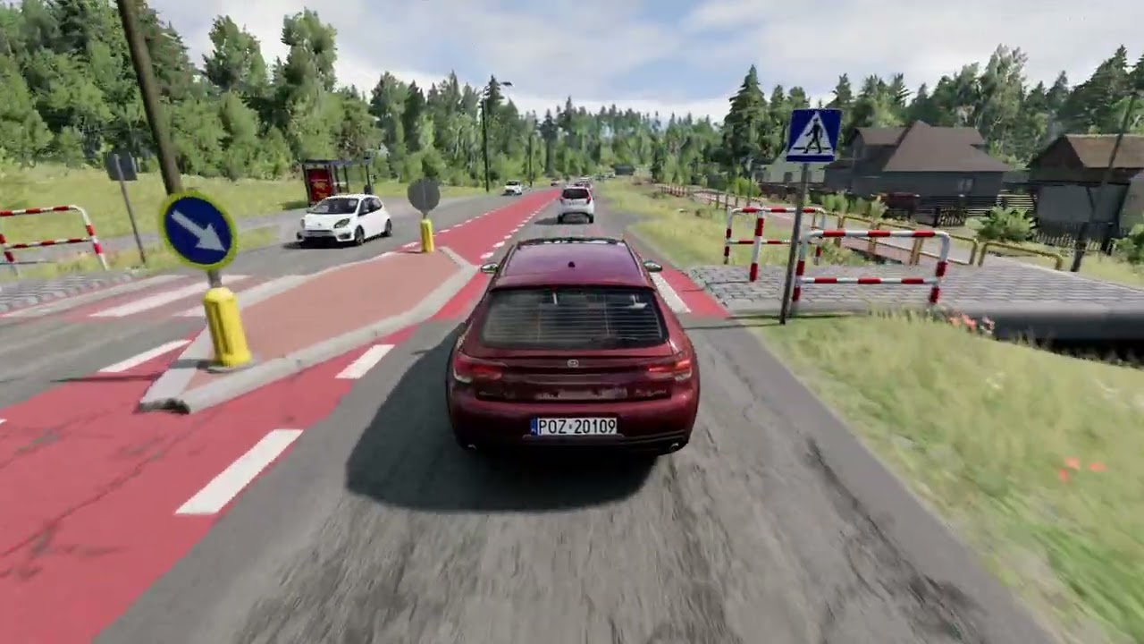 BeamNG.drive - Agent's Realistic Simplified Traffic Mod European Pack Release