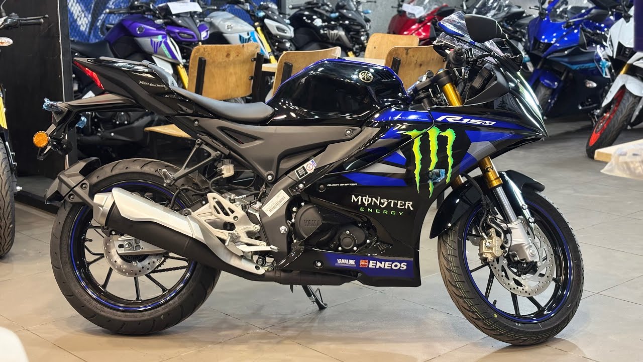 2025 New Yamaha R15 Monster Energy Edition Model Detailed Review