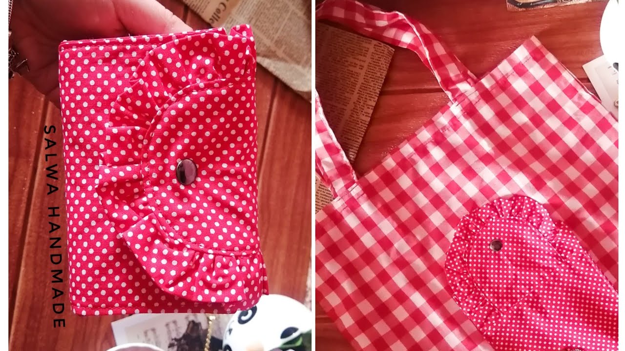 خياطه حقيبه قابله للطي (شنطه التسوق) Sewing a foldable bag (shopping bag)