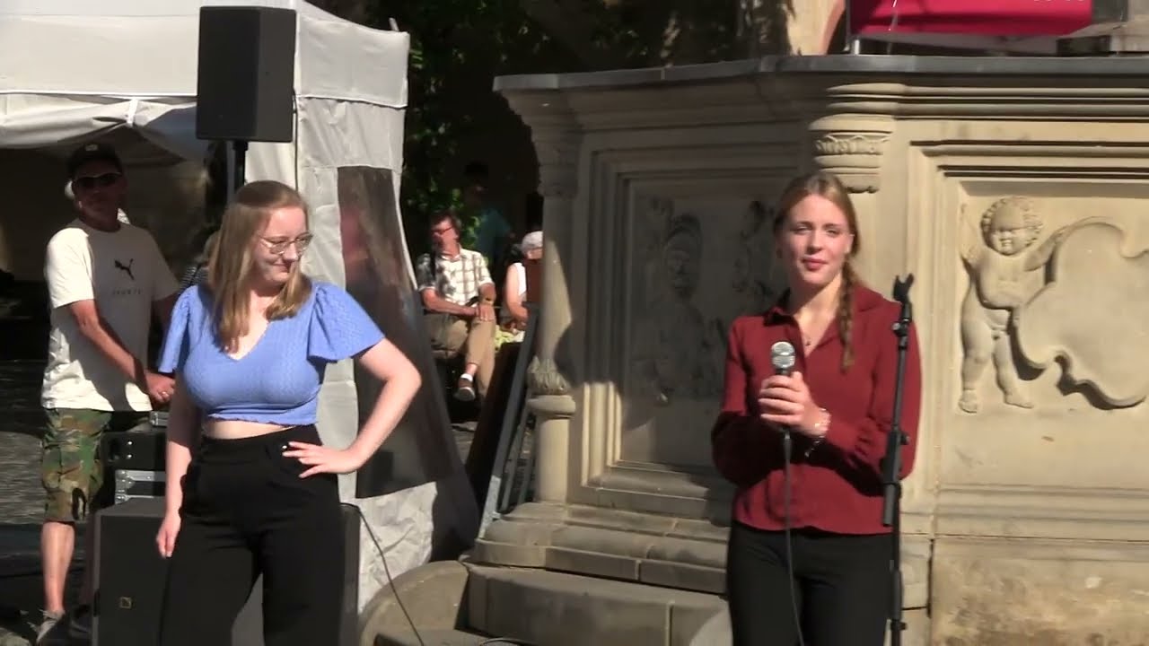 TFN Jugendchor - Je veux ( Zaz COVER ) Pflasterzauber Hildesheim 2025 / Marktplatz / 6.9.2025