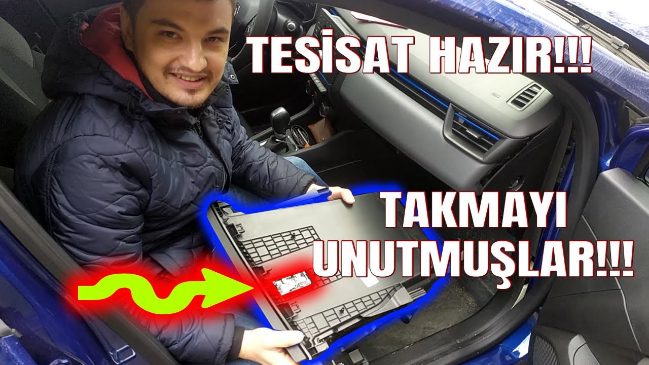 Clio 5 Torpido Gözü Aydınlatma Takma. EKSİK TAMAMLIYORUZ :)))))