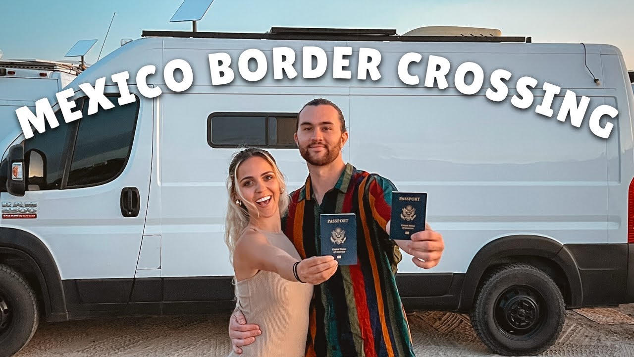 CROSSING THE MEXICO BORDER + GETTING LOST IN TIJUANA | van life travel