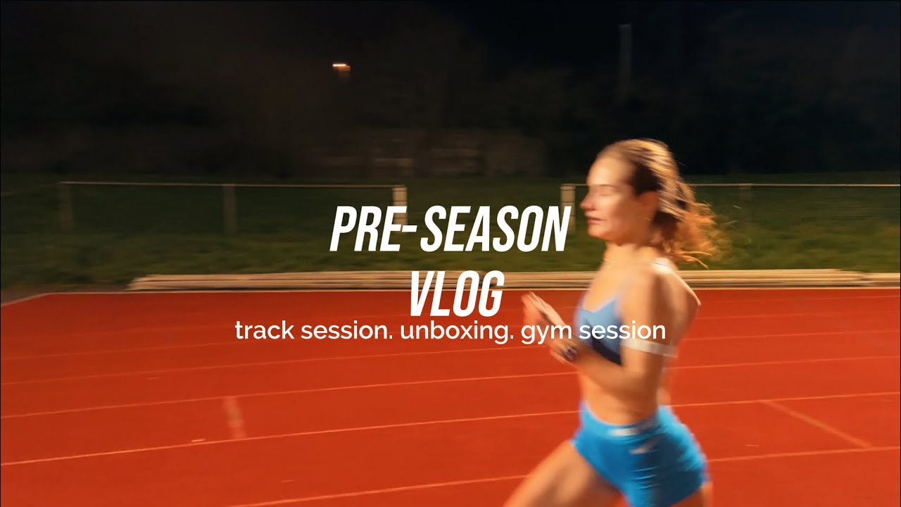 VLOG: Road to English Champs // 800m track session, unboxing haul, gym & more 