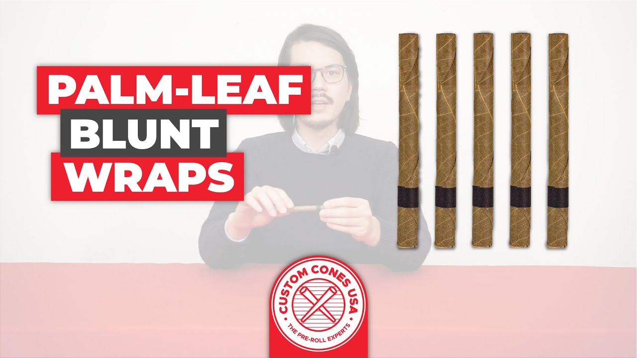Palm-Leaf Blunt Wraps | Custom Cones USA