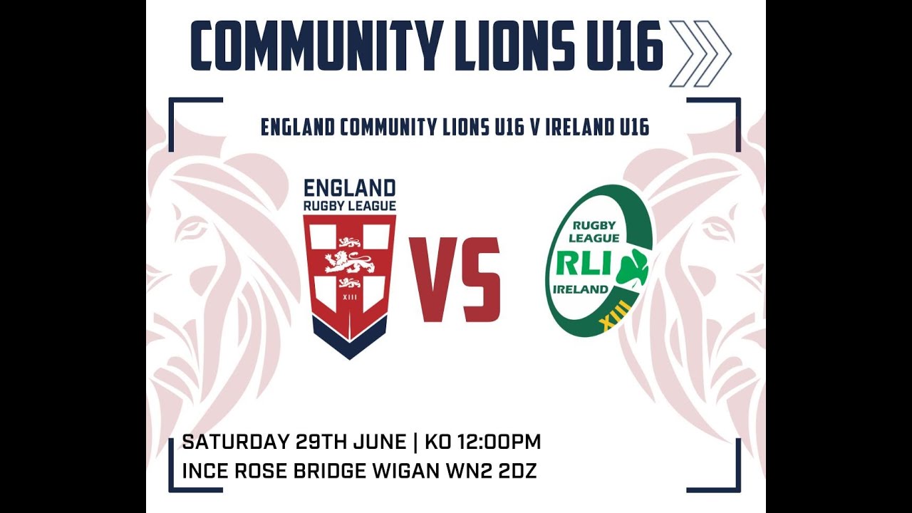 England U16s v Ireland