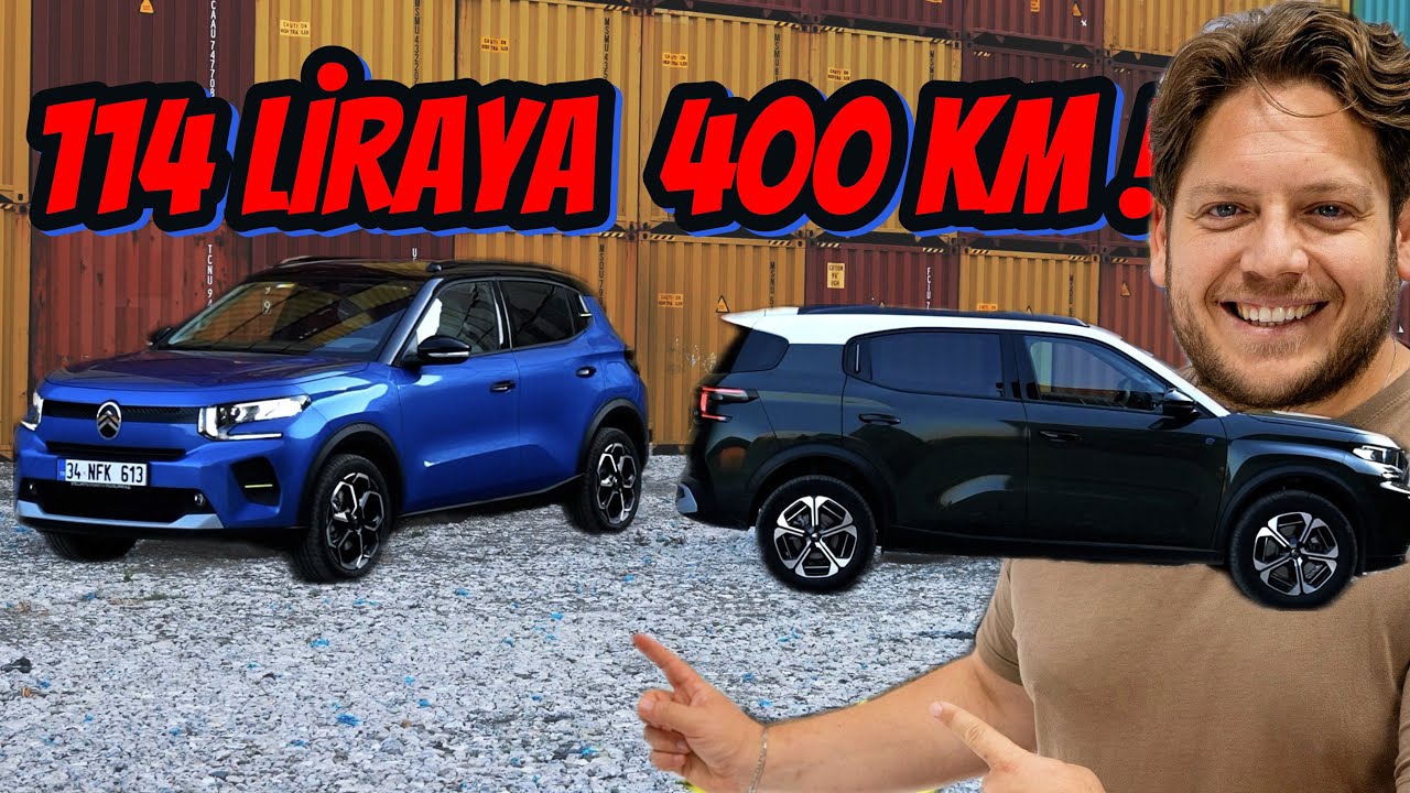 Ceza Yemeyen Araba! Elektrikliye Giriş: Citroen e-C3 & e-C3 Aircross