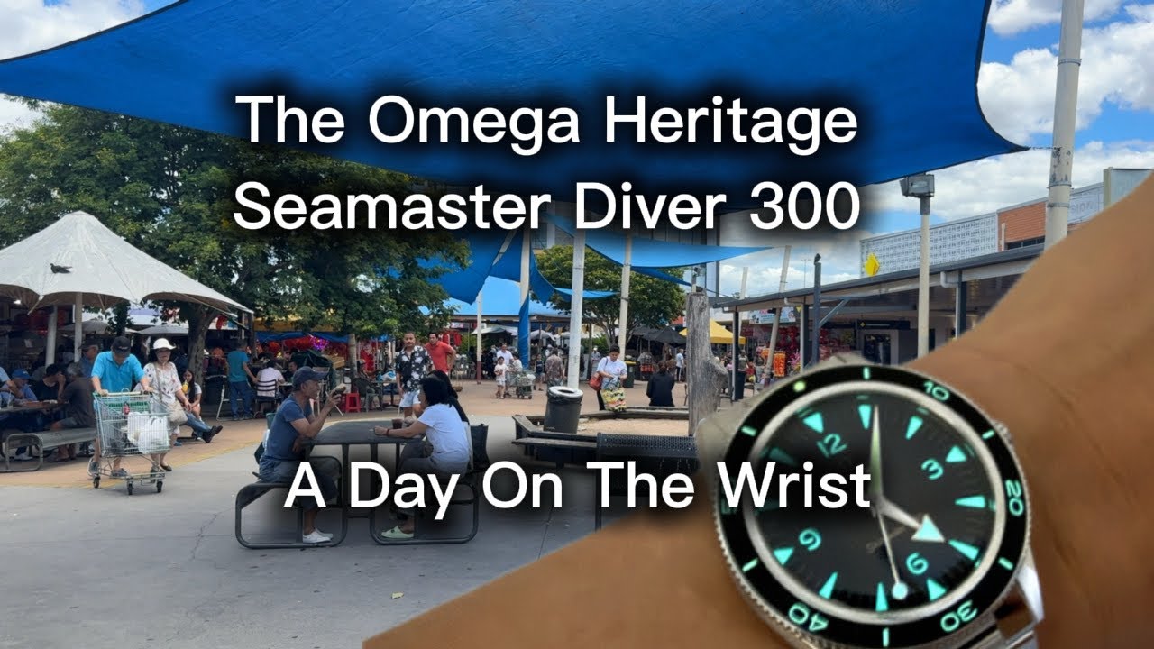Один день на запястье с часами Omega Seamaster Diver 300
