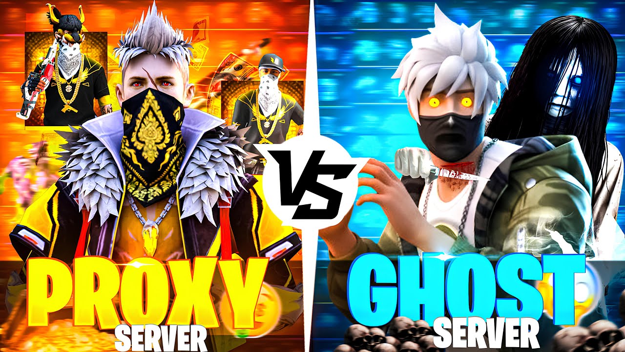 Proxy Server  VS  Ghost Sever  In Freefire !!  Biggest Sc@m