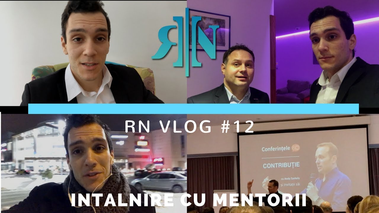 🎥VLOG #12 - Intalnire cu Mentorii | Andy Szekely & Calin Iepure