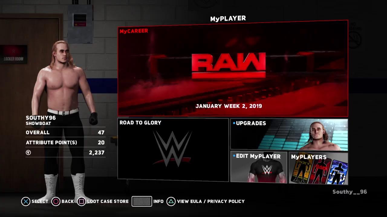 WWE2K18 MY career mode live stream