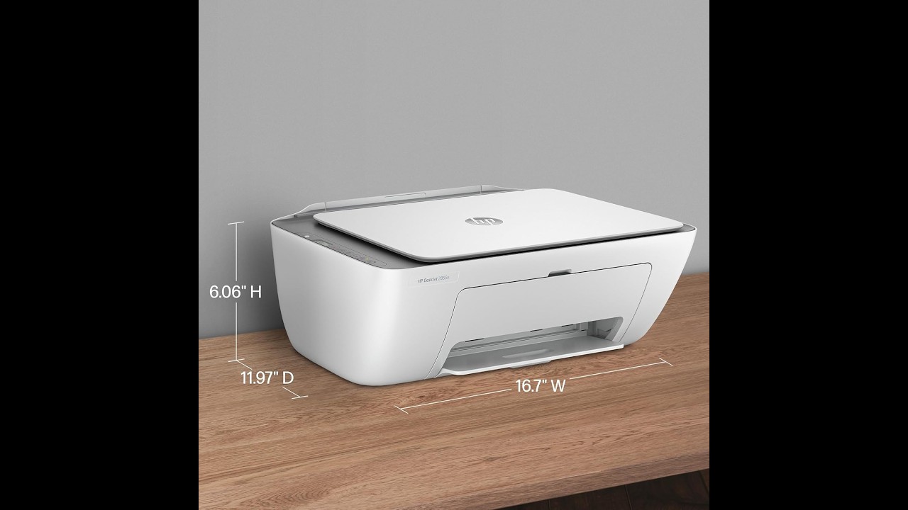 HP DeskJet 2855e Review – Affordable Wireless All-in-One Printer for Everyday Home Printing